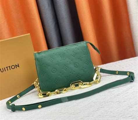 lv coussin bag green|louis vuitton coussin bb bag.